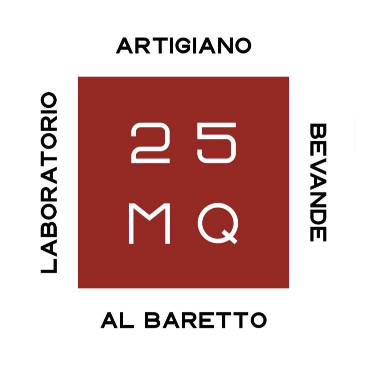 Logo 25mq Al Baretto — laboratorio artigiano bevande