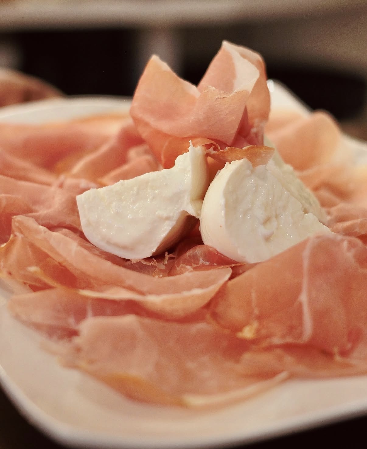 Prosciutto crudo e mozzarella