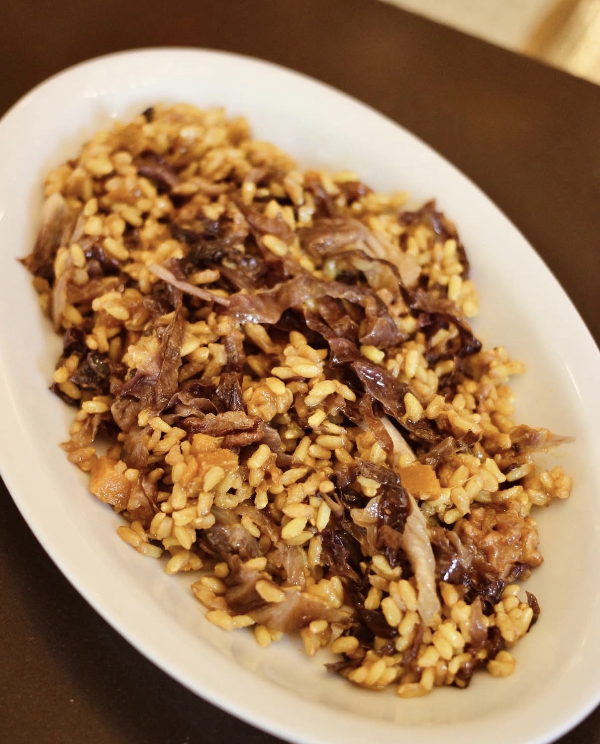 Risotto al radicchio