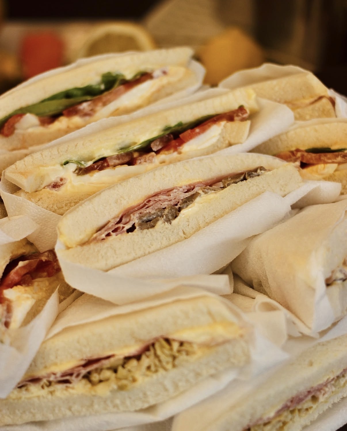 Tramezzini assortiti